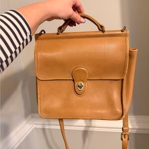 Rare, vintage Coach Willis bag.